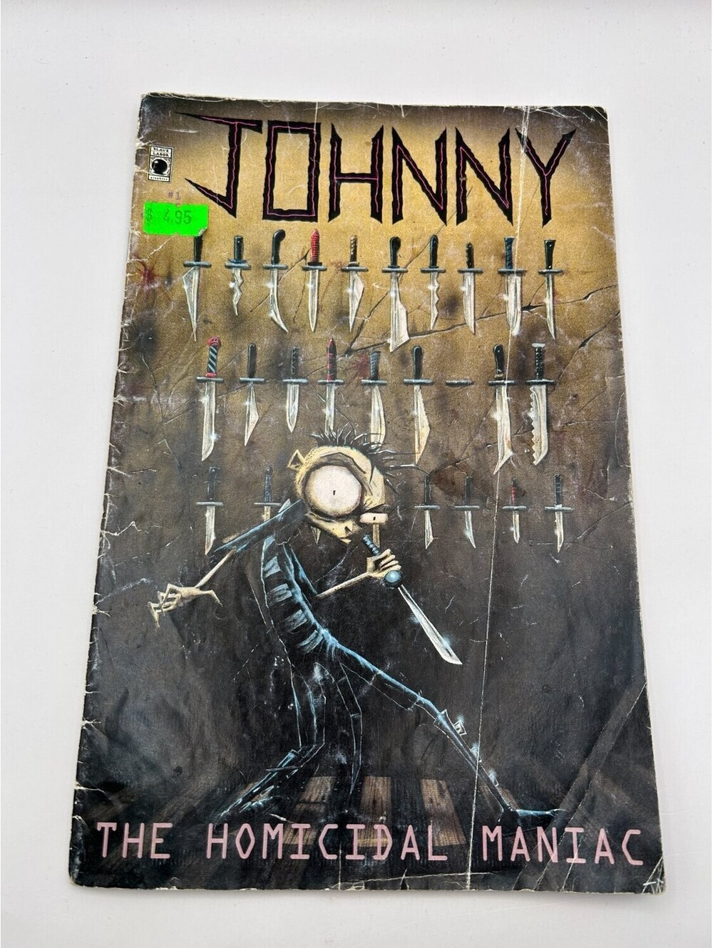 Johnny the Homicidal Maniac #1 4th Print May 1997 Jhonen Vasquez SLG Detached